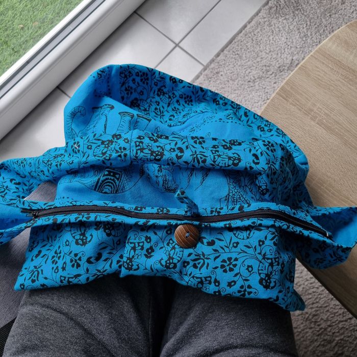 Sac fourre tout bleu - photo numéro 5