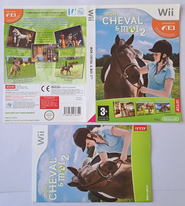 Gros lot de notices et jaquettes Nintendo Wii - non dissociable - photo numéro 6