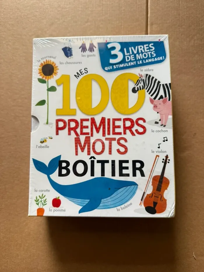Lot de 3 livres mes 100 premiers mots - photo numéro 3