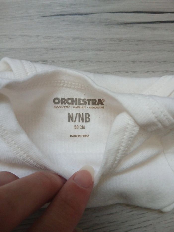 Lot body manches longues ~ Orchestra ~ Naissance (50cm) - photo numéro 13