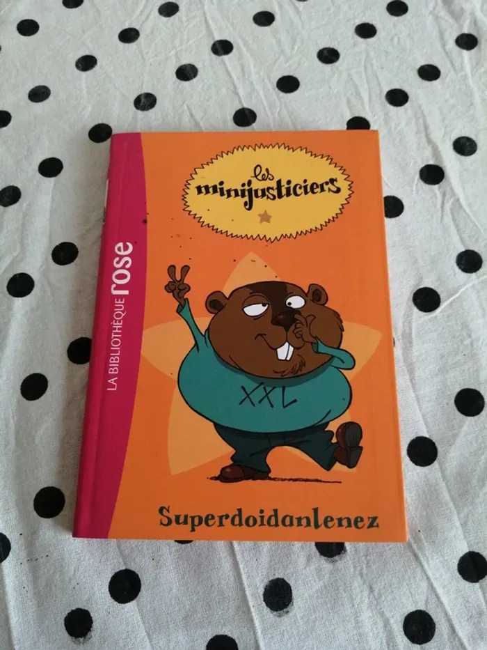 Livre superdoidanlenez les minisjusticiers / la bibliothèque rose / (8-10ans) - photo numéro 2