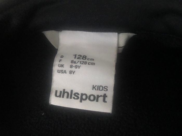 Gilet noir doré 6 ans Uhlsport chaud, intérieur polaire - photo numéro 8