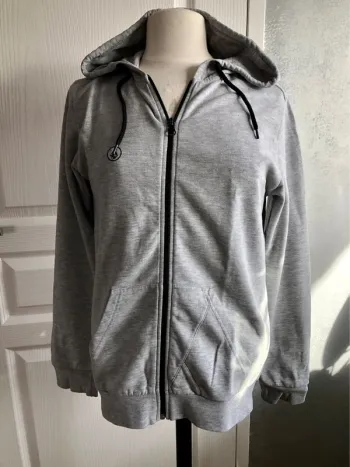 Veste sweat grise