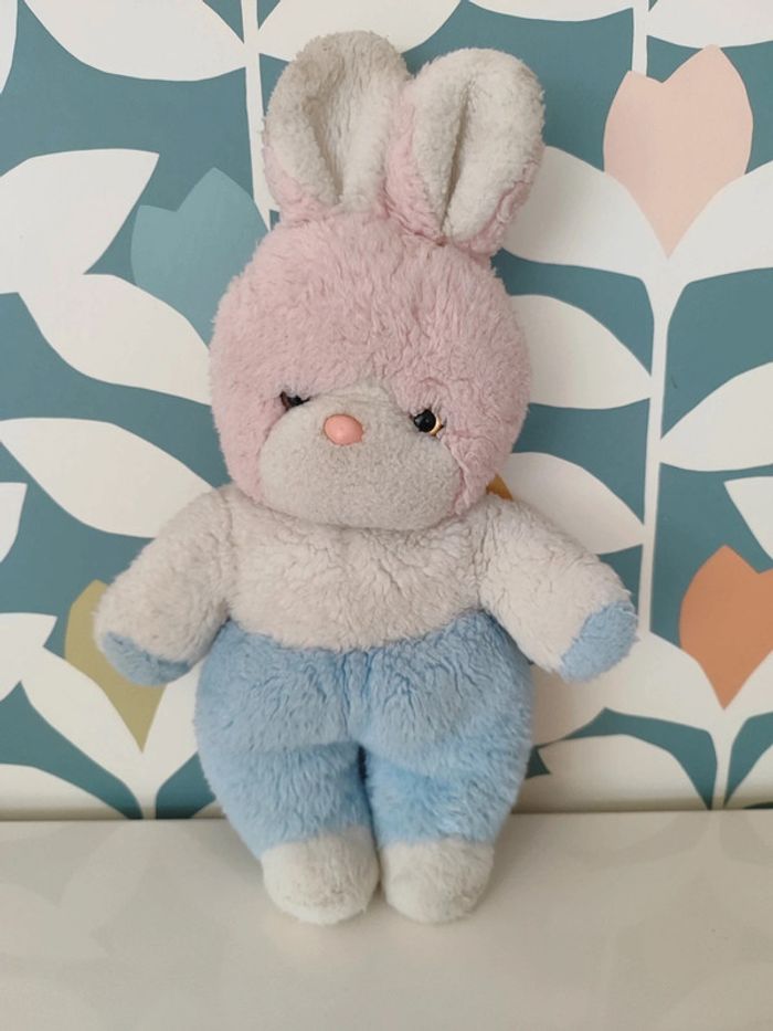 Peluche lapin nounours