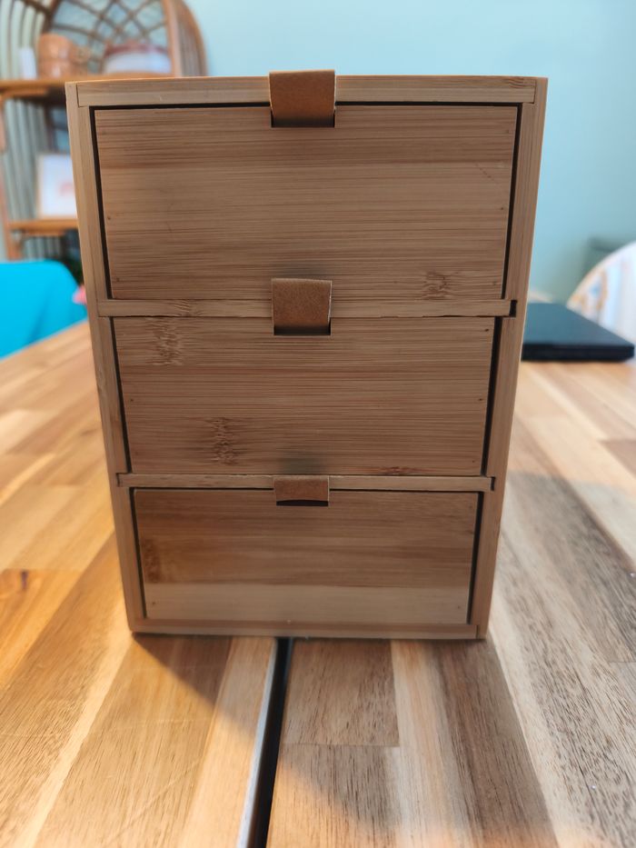 Coffret bijoux en bambou - photo numéro 2