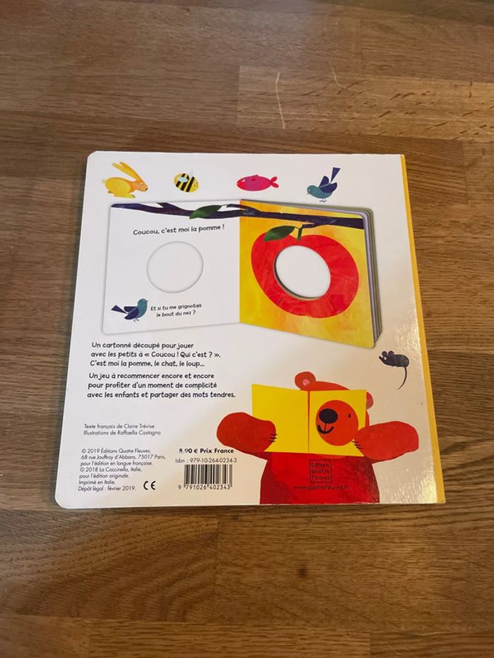 Livre cartonné Coucou Qui c’est ? - photo numéro 3