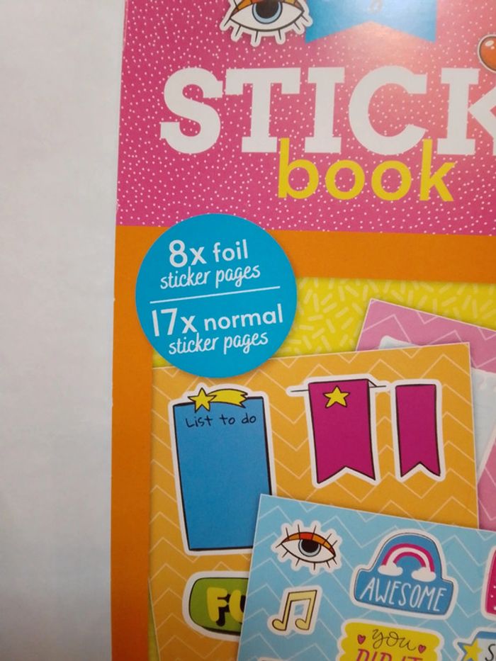 Sticker book élastique "Bright" - photo numéro 3