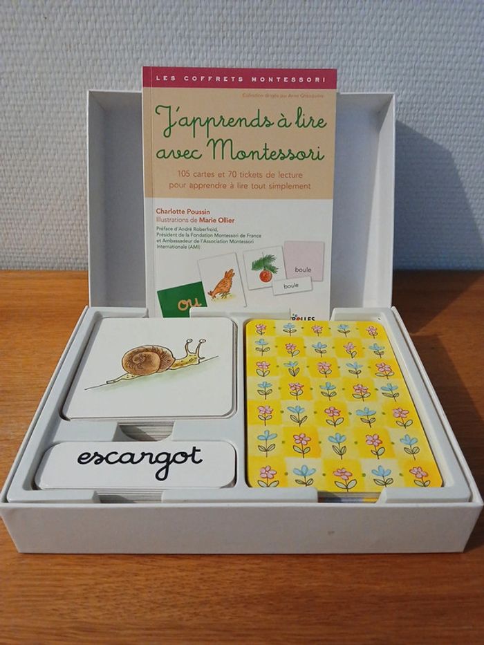 J'apprends à lire avec montessori