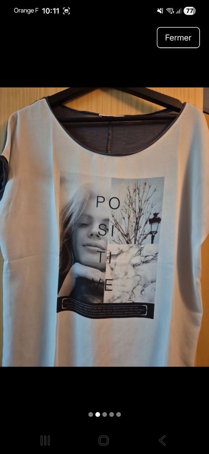 Tee-shirt Camaïeu - photo numéro 3