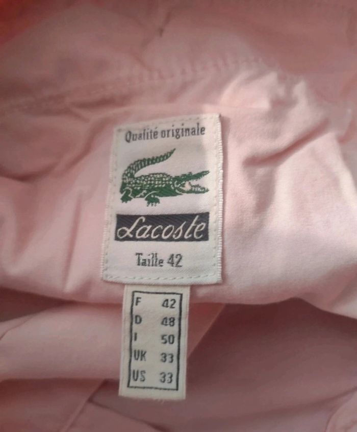 Short Lacoste Homme - Taille 42 - photo numéro 3