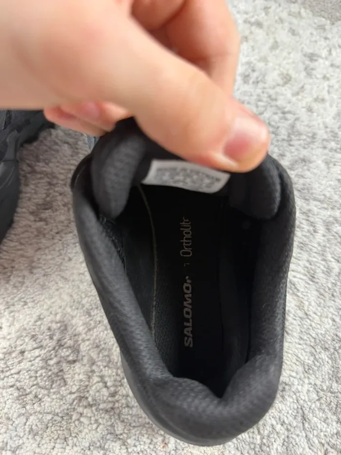 Salomon SpeedCross 6 - Trekking Shoes - Triple Black - photo numéro 17