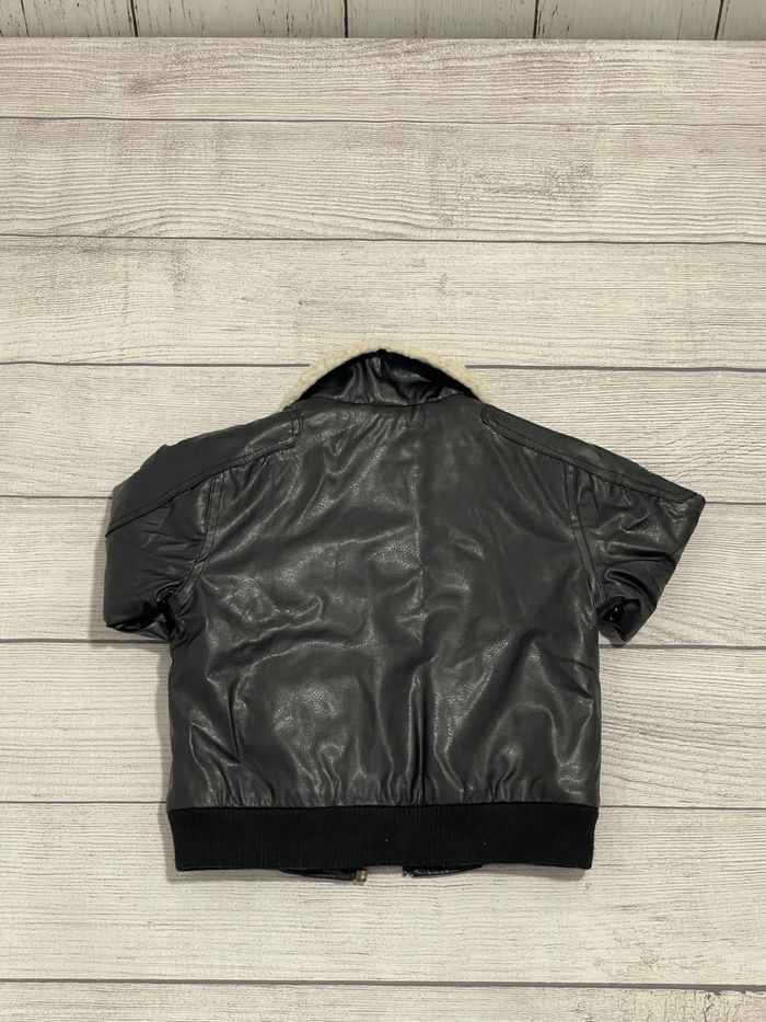 Tissaia - blouson simili cuir - 12 mois - photo numéro 3