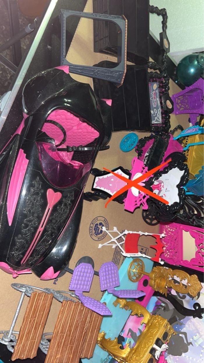 Lot accessoires Monster high - photo numéro 7