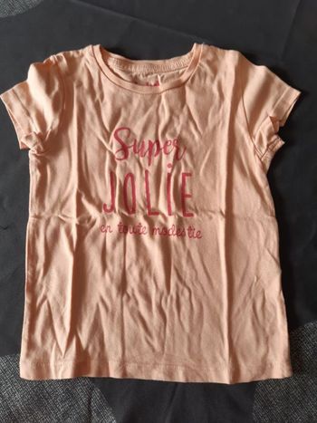 Tshirt orange pale