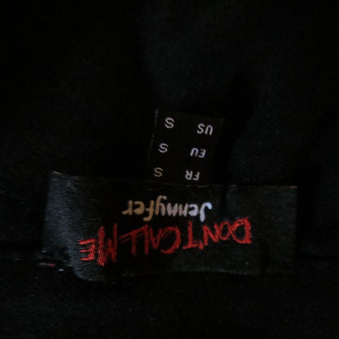Veste légère noire “Don’t Call Me Jennyfer” – Taille S - photo numéro 8