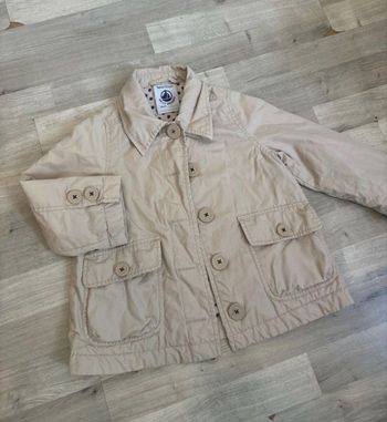 Manteau trench beige Petit Bateau 