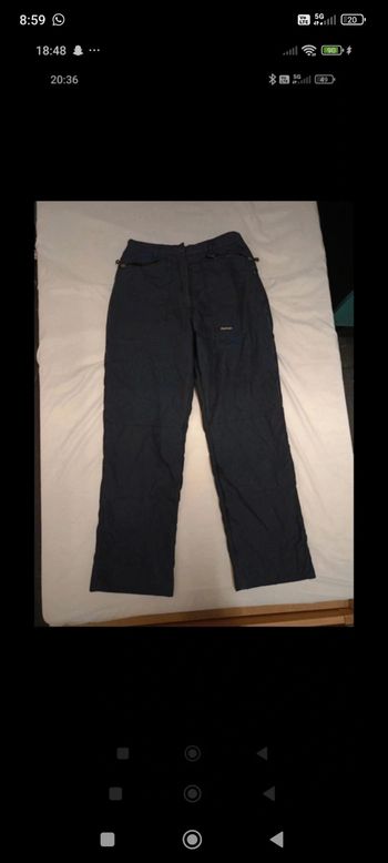 Pantalon hiver bleu marine