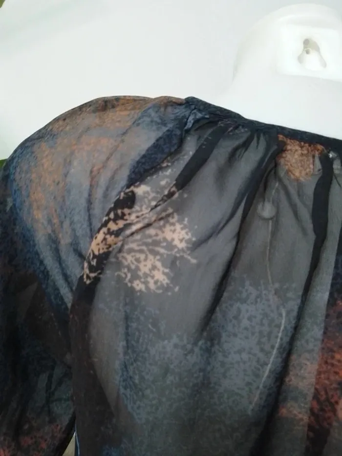Tunique légèrement transparente Sirup taille S - 100% polyester - photo numéro 6