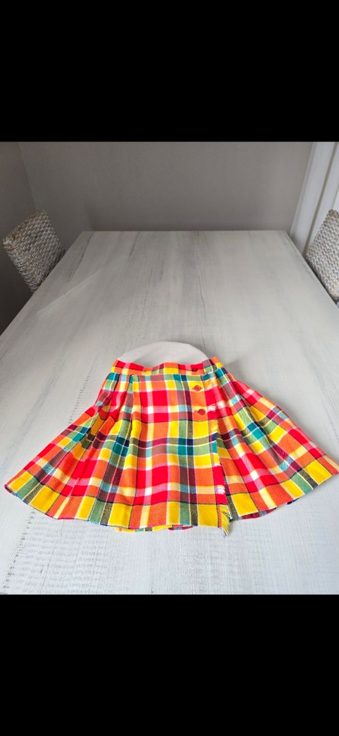 Jupe kilt enfant 4/6 ans - photo numéro 2