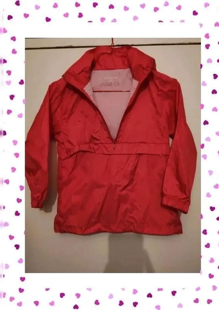 K-way à enfiler taille 6 ans rose in extenso - photo numéro 2