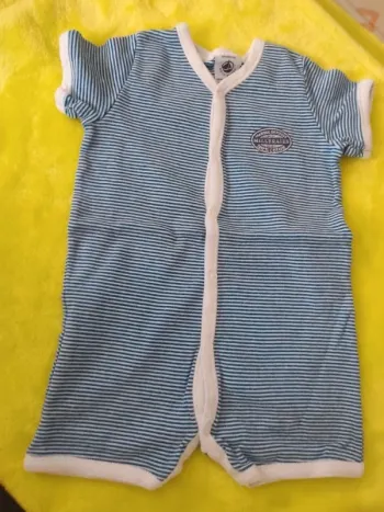 Barboteuse petit bateau