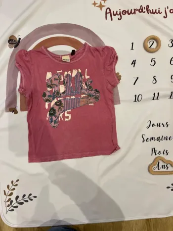 T-shirt bébé fille IKKS – Taille 2 ans / 86 cm