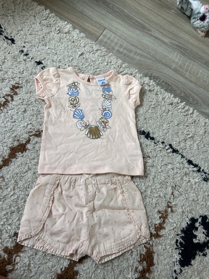 Ensemble teeshirt+ short