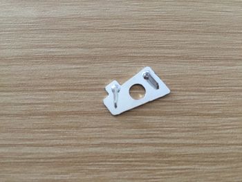 Poignée intérieur porte arrière gauche pièce miniature 1/18 Citroën 15cv traction 1952 Maisto #A40