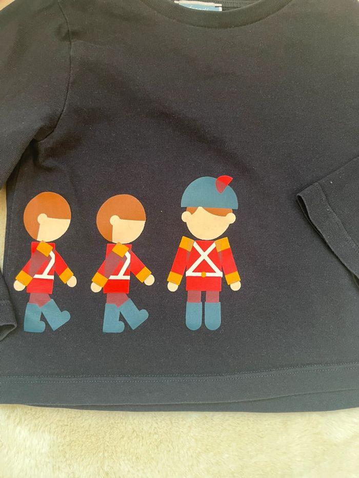 T-shirt manche longue Jacadi - taille 36 mois - photo numéro 2