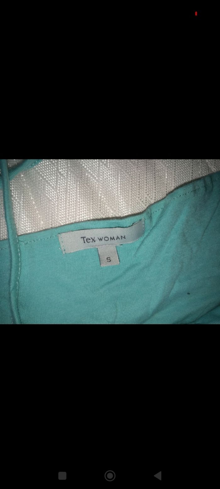 Dos nu turquoise Tex women taille S neuf - photo numéro 2