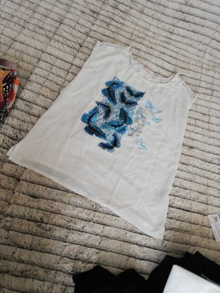 T shirt papillon