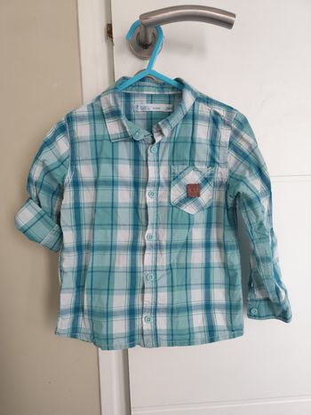 Chemise manches longues garçon Gémo 3ans