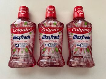 Lot de 3 bains de bouche Colgate
