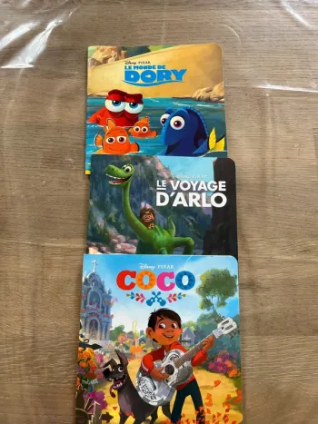 Lot 3 livres Disney