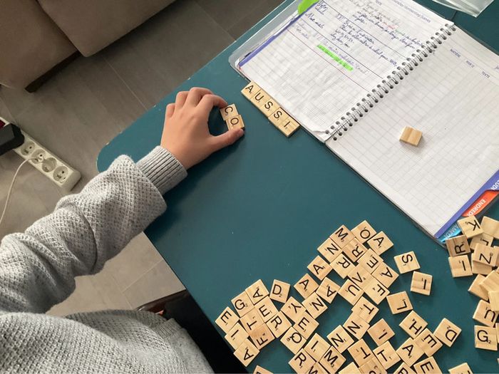 Lettres bois pour écrire mots syllabes sons - photo numéro 12
