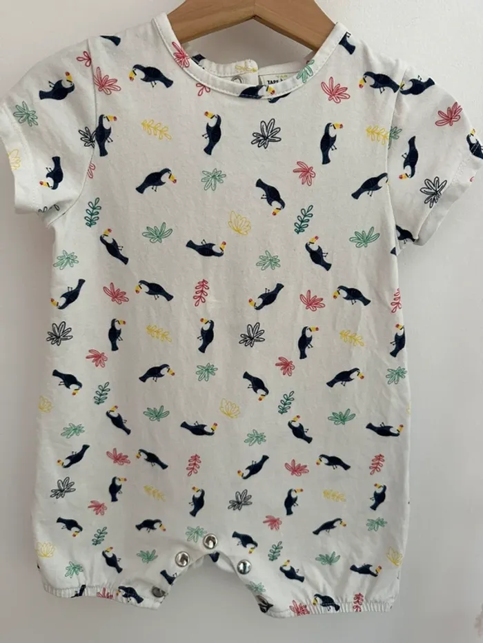 Combishort tropicale