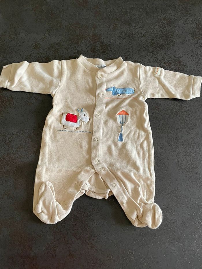 Lot pyjama bébé mixte 1 mois - photo numéro 8