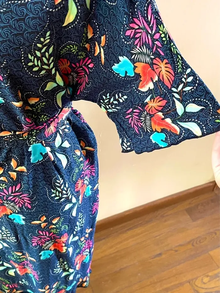 Robe Fleurie Multicolore - photo numéro 12