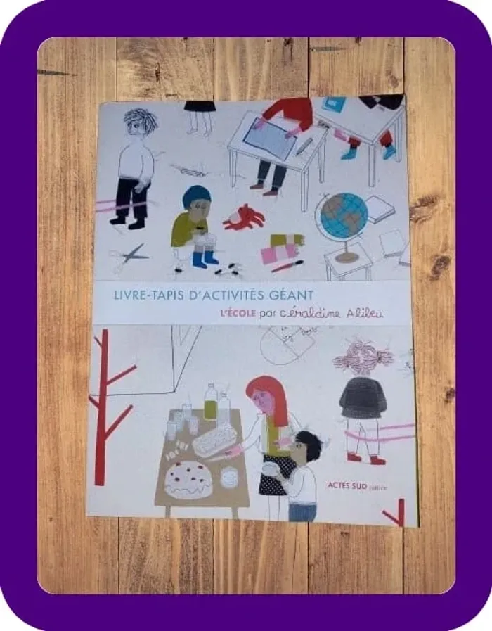 Le livre-tapis de l'école
Par Géraldine Alibeu