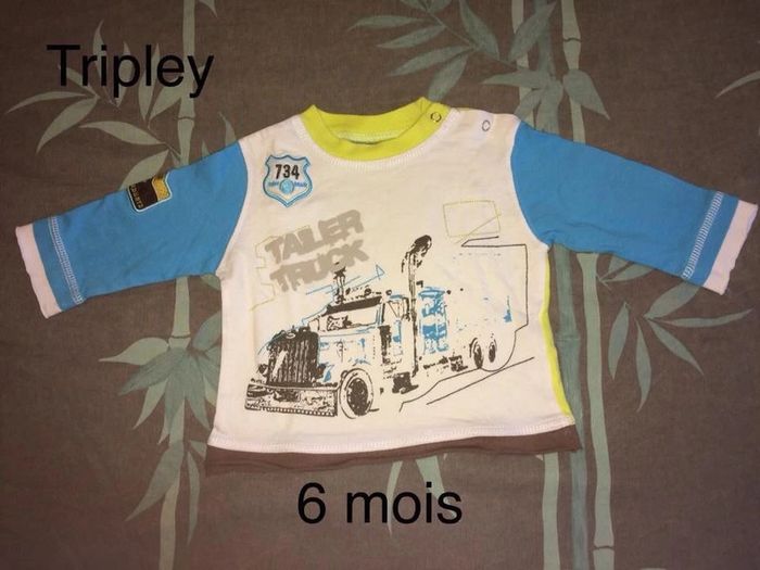 T-shirt ML Tripley 6 mois