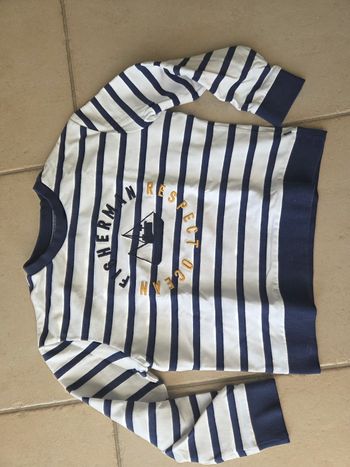 Pull garcon  tape a l œil  10 ans