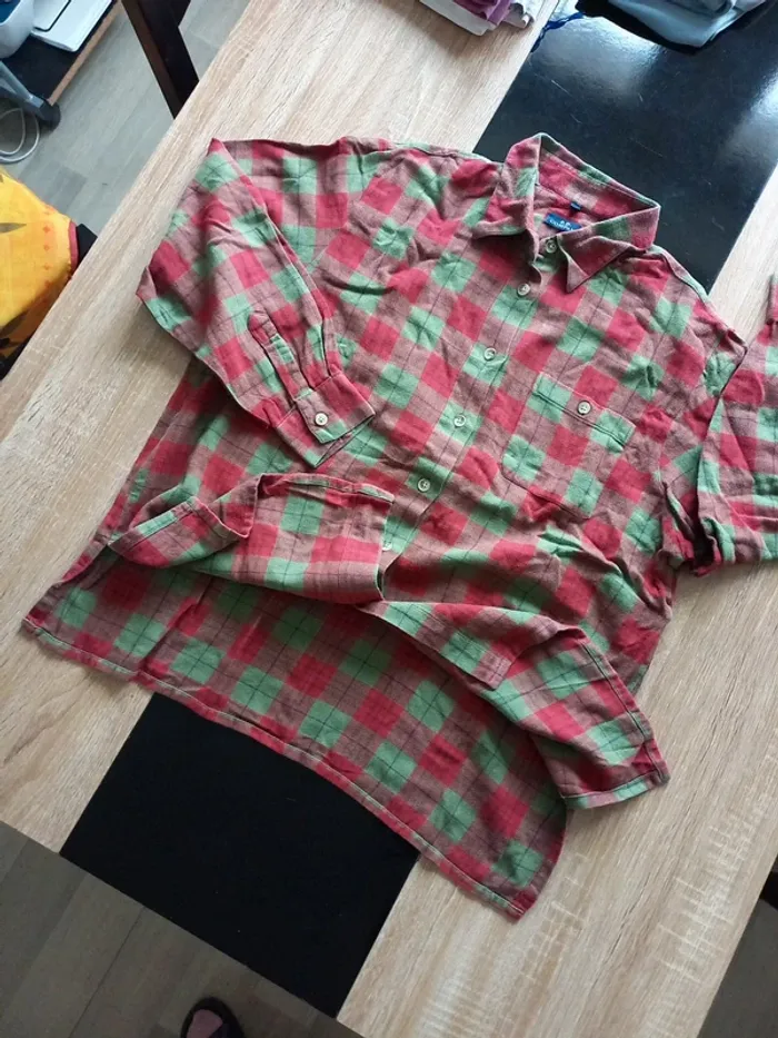 Chemise à carreaux T46 - photo numéro 3