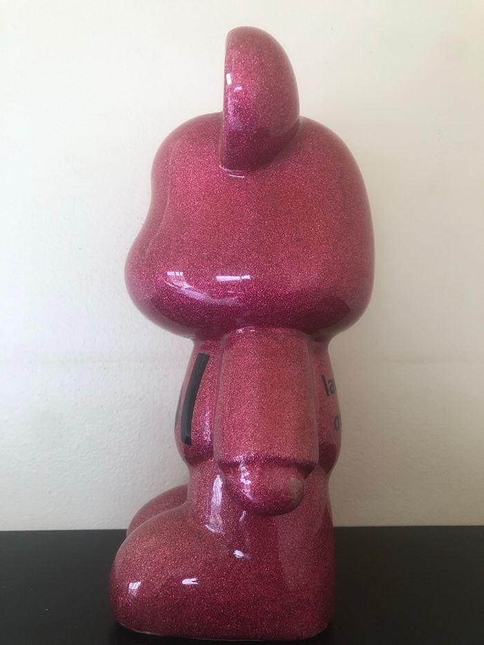 Ours rose pailleté et noir »Funky Bears »LOL - photo numéro 3