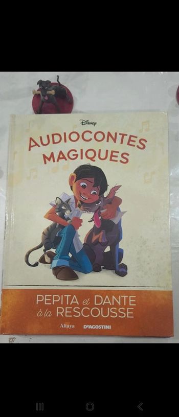 Numero 125 audioconte Magique Altaya disney deagostini livre et figurine audio conte compte