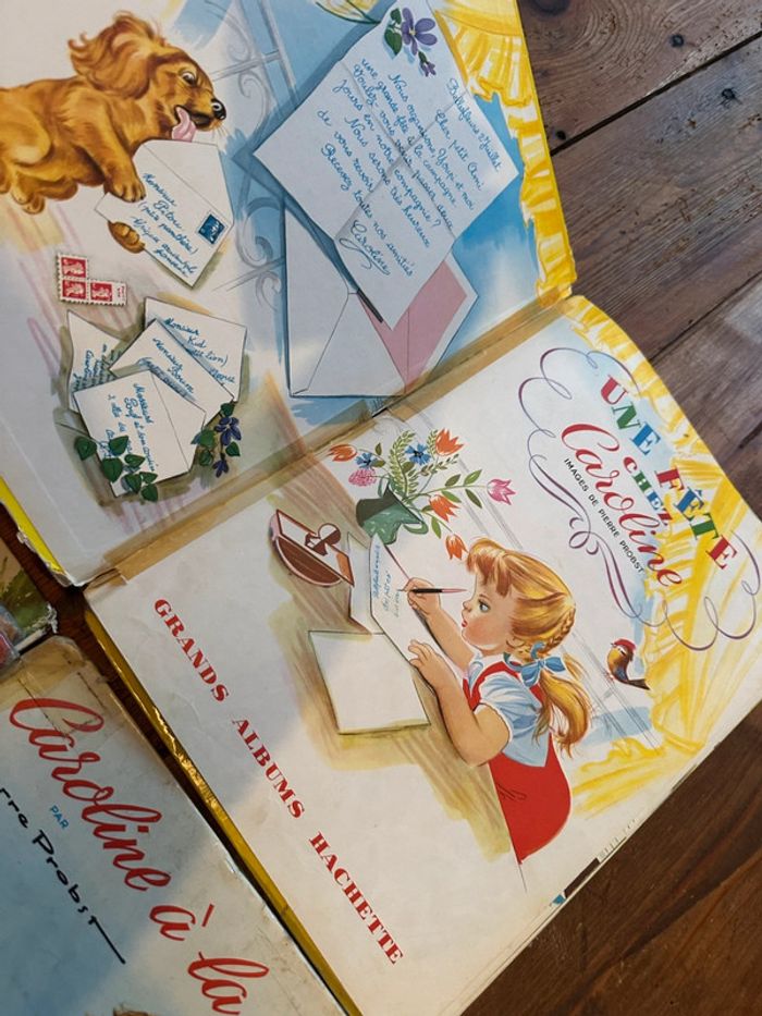 État satisfaisant - Lot de 10 Grands albums Hachette livres bd Caroline Pierre Probst - photo numéro 11