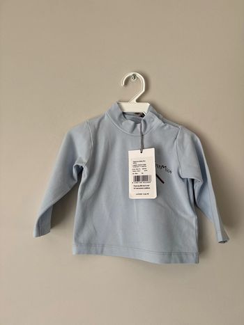 👕 sous pull - bébé garçon 6 mois - paper moon- neuf avec étiquette