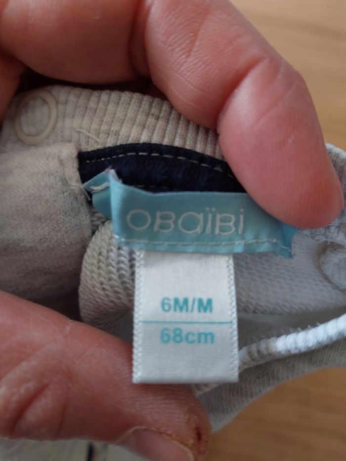 Ensemble habit OBAÏBI- 6 mois - photo numéro 5