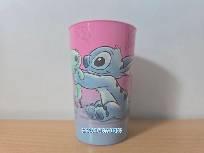 Gobelet / Verre / Cup Disney Stitch & Souillon / Scrump