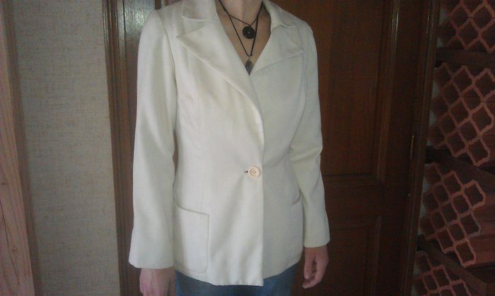 Veste/blazer  femme lainage écru 40