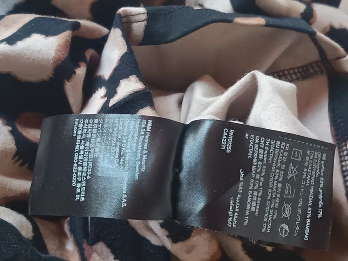 💎 combi short moulant t s 36 h&M léopard - photo numéro 7